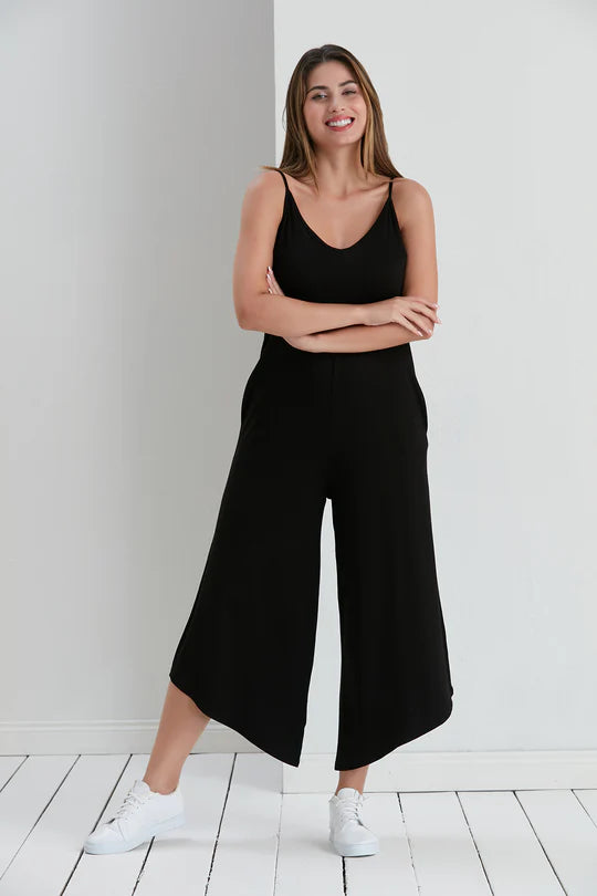 Loose Fit Wide Leg Jumpsuit