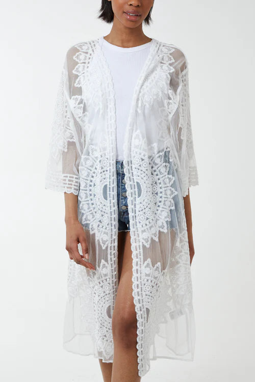 Lace Kimono
