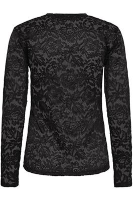 Lace Top - Jet Black