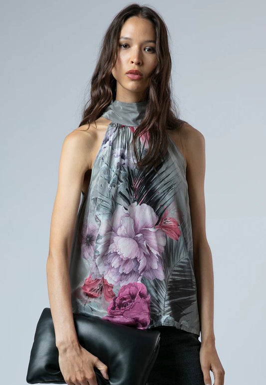 RELIGION Lauren Halter-neck Top