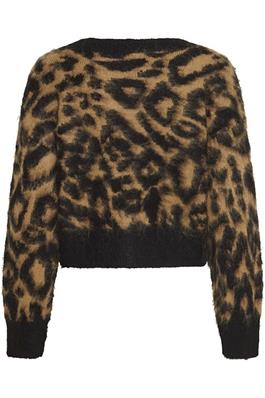 Becka Leopard Print Cardigan