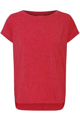 ICHI Rebel Fleck Tee - Mars Red