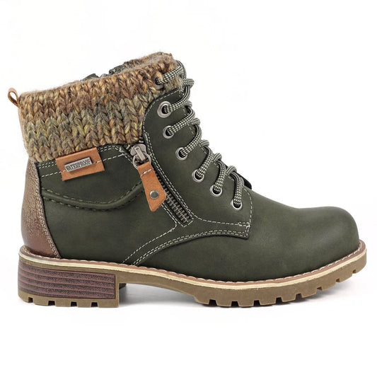 Millie Waterproof Boot - Olive