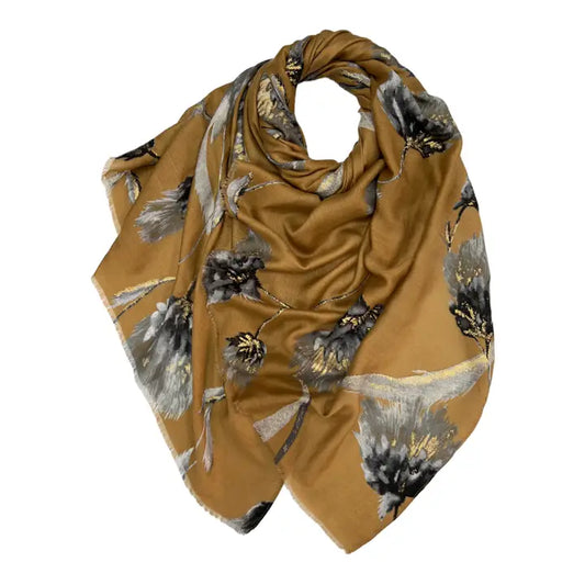 Dusty Miller Scarf - Mocha