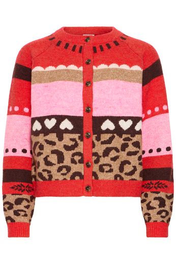 Livoni Multi Print Cardigan