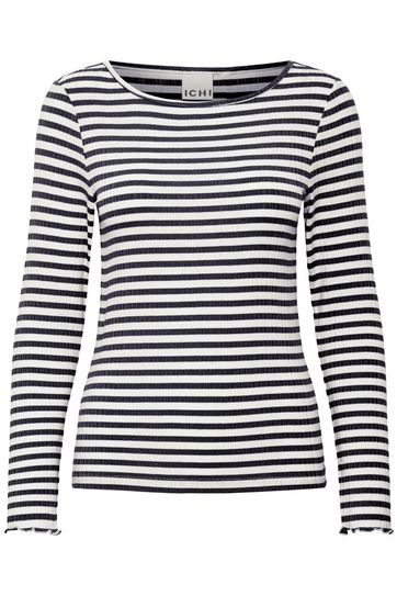 Long Sleeve Cella Tee - Navy