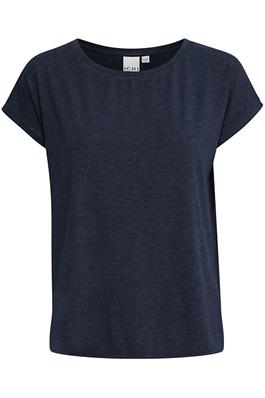 ICHI Rebel Fleck Tee - Navy