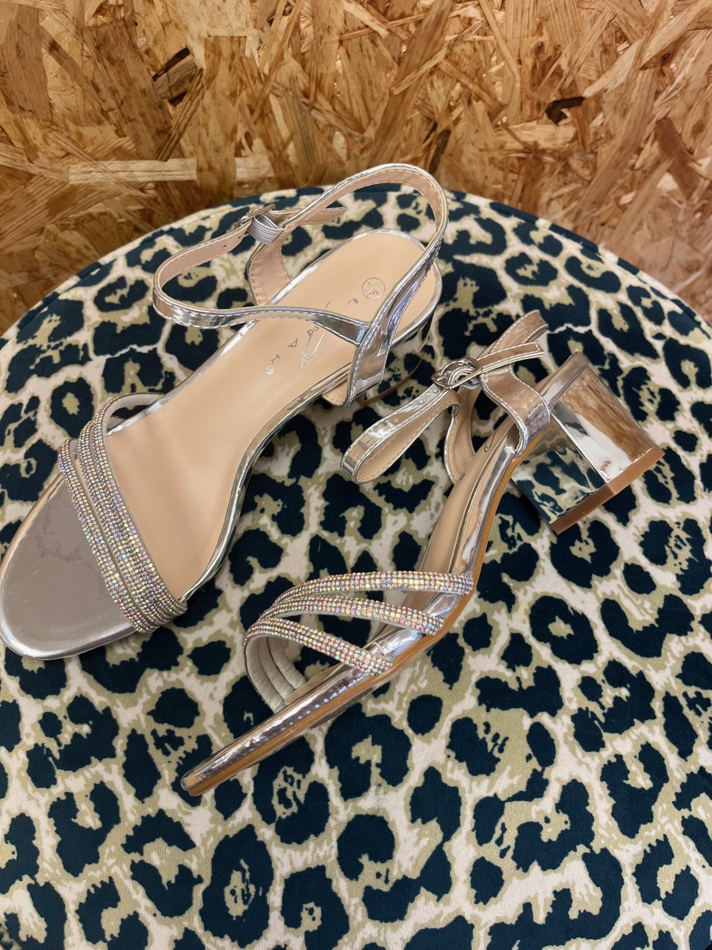 Amie Occasion Silver Sandal