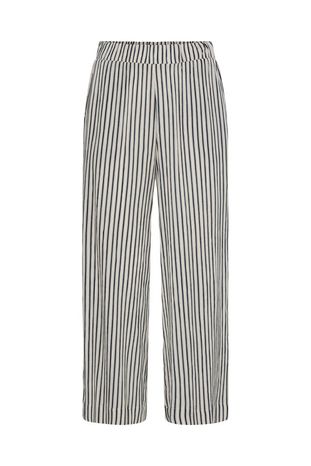 Loose Fit Trouser - Navy Stripe