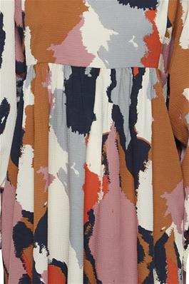 Abstract Print Dress