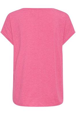 ICHI Rebel Fleck Tee - Hot Pink