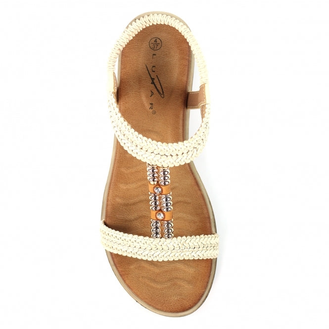 Portofino White Sandal