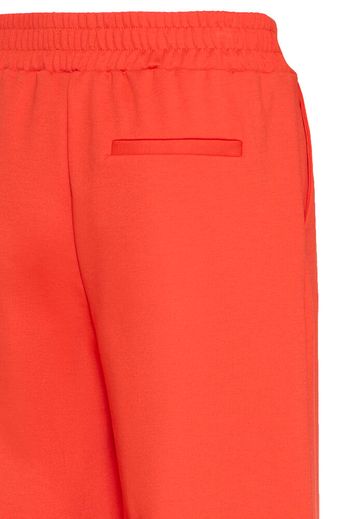 Kate Pull On Wide Leg Trouser - Poppy Red