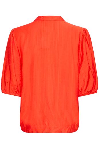 Melda Bow Detail Blouse - Red