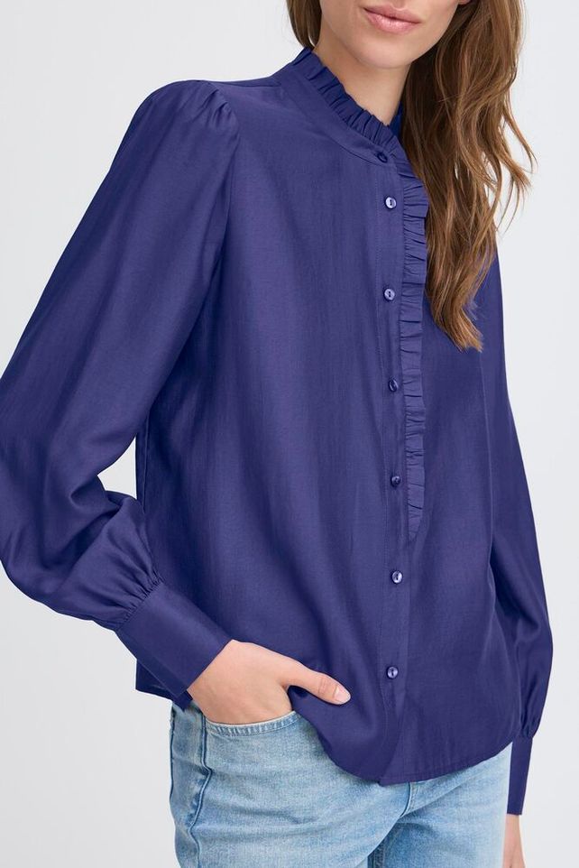 Karly Blouse - Patriot Blue