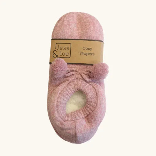 Cosy Marl Slipper Sock - 2 Colours