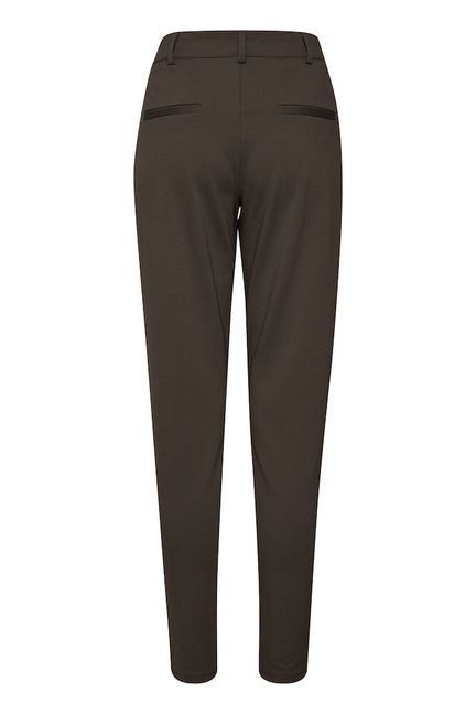 Kate Straight Leg Trouser - Brown