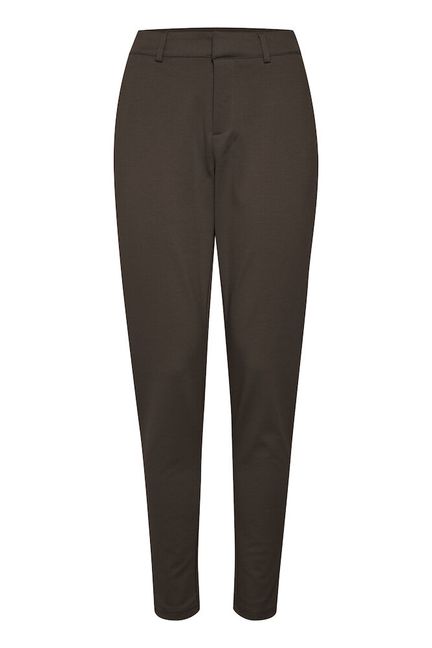Kate Straight Leg Trouser - Brown