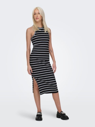 Sleeveless Belfast Stripe Knit Dress