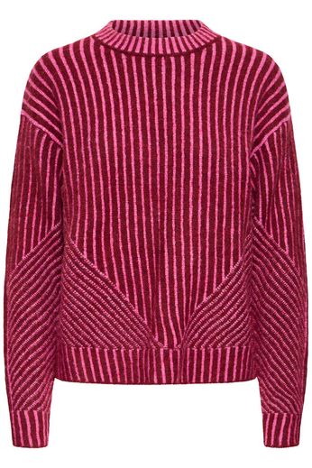 Premium Mara Jumper - Pink / Red Stripe