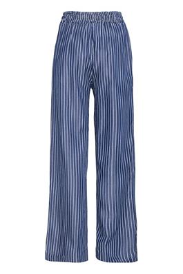 Stripe Trouser - Ocean Blue