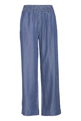 Stripe Trouser - Ocean Blue