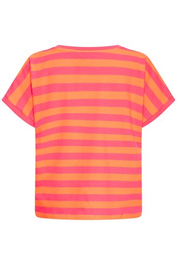 Juniper V Neck Stripe Tee