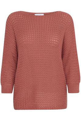 Loose Knit Jumper - Terracotta