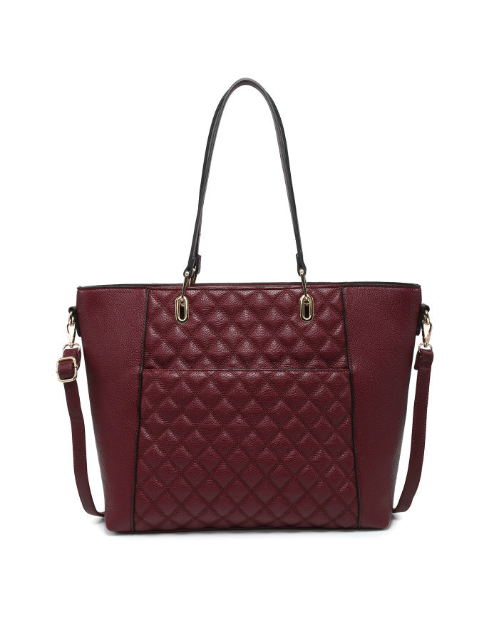 Tote Handbag - Wine