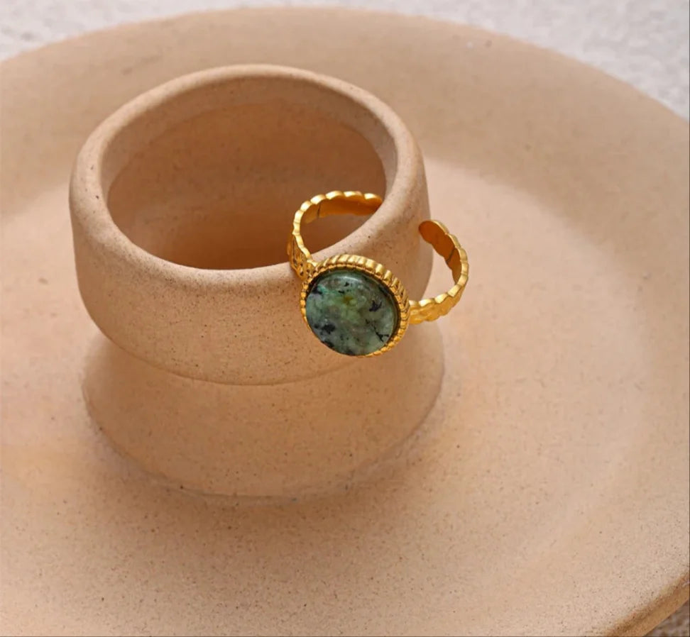 MG Turquoise Stone Ring
