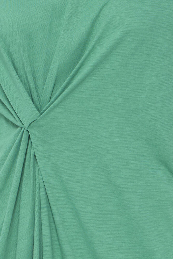 Vula Maxi T-Shirt Dress - Pine Green