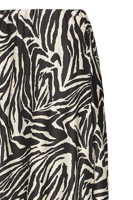 Zebra Maxi Skirt